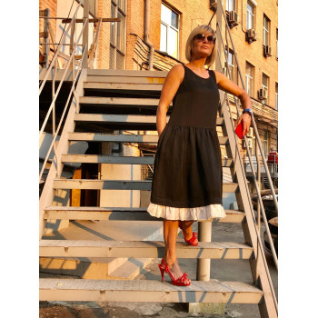 Платье без рукава с...