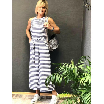 Комбинезон, голубой, L