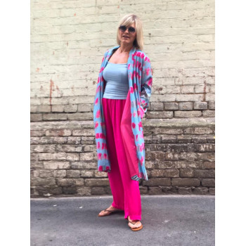 Кардиган з набивним малюнком