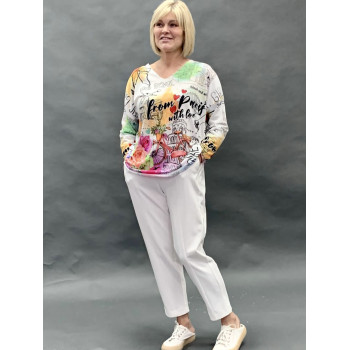 Светр, кольоровий