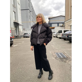 Куртка чорна Єдиний розмір