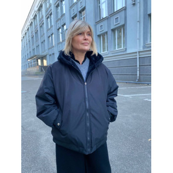 Куртка, чорна, Єдиний розмір