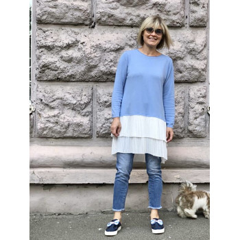 Свиттер удлиненный с...