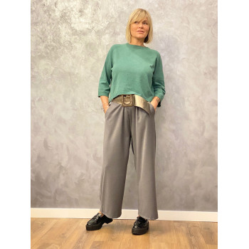 Штани-кюлоти на м'якому поясі