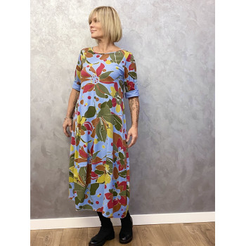 Сукня у квітковий принт із...