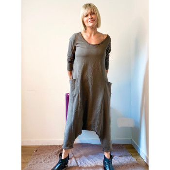 Бавовняний комбінезон із...