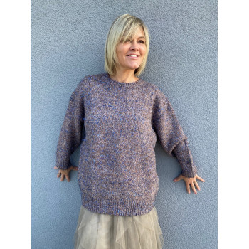 В'язаний светр з люрексом