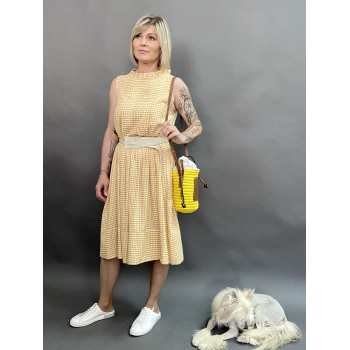 Сукня віскозна в клітинку