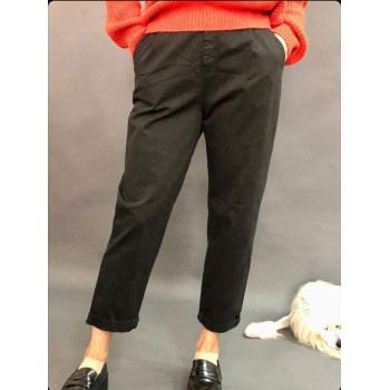 Джинси МОМ із щільної бавовни