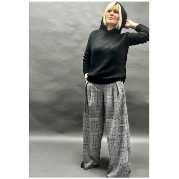 Мохеровий светр-худі з...