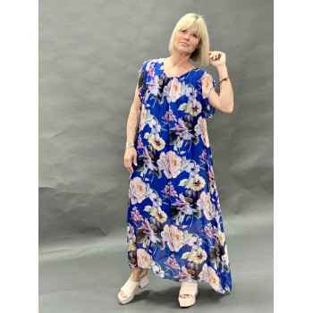 Легка сукня у великі квіти
