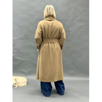 Пальто, коричневе