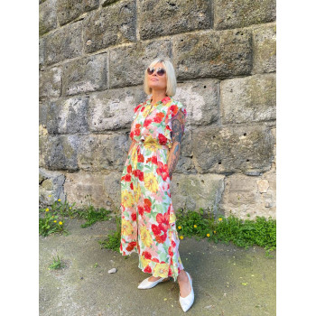 Сукня, червоні квіти,...