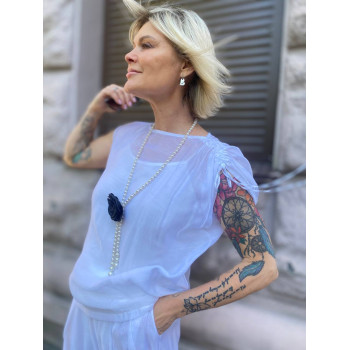 Блуза, білий, Єдиний розмір