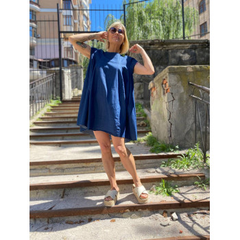 Сукня, синя , Єдиний розмір