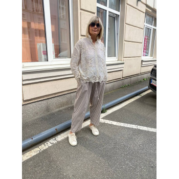 Брюки, бежеві, Єдиний розмір