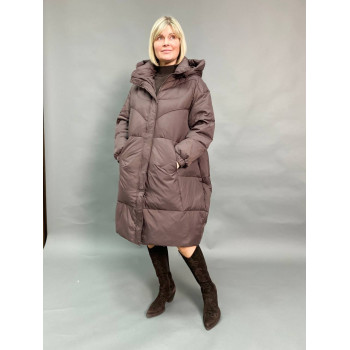 Куртка, коричневий, Єдиний...