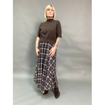 Спідниця, коричневий,...