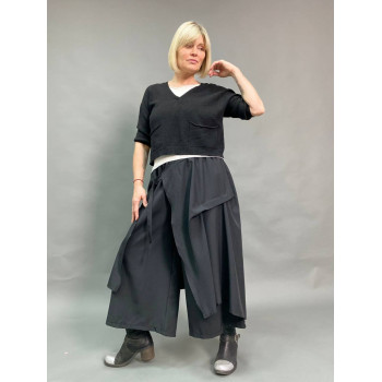 Брюки, чорний, Єдиний розмір