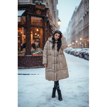 Пальто, бежеве, Єдиний розмір